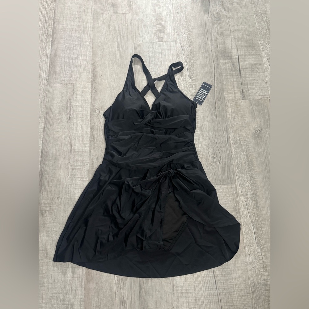 Chic Black Swim Dress